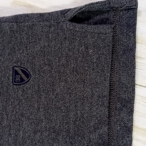 Cremieux Classic Polo Shirt Men's Size Large Navy/ Gray - Picture 7 of 15